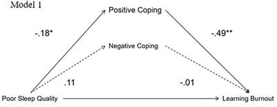 The Role of Active Coping in the Relationship Between Learning Burnout and Sleep Quality Among College Students in China